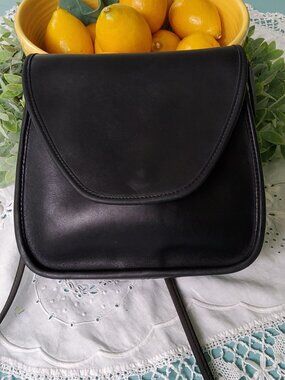 Vintage Coach Lindsay Crossbody Bag in Black 9888 with Hangtag